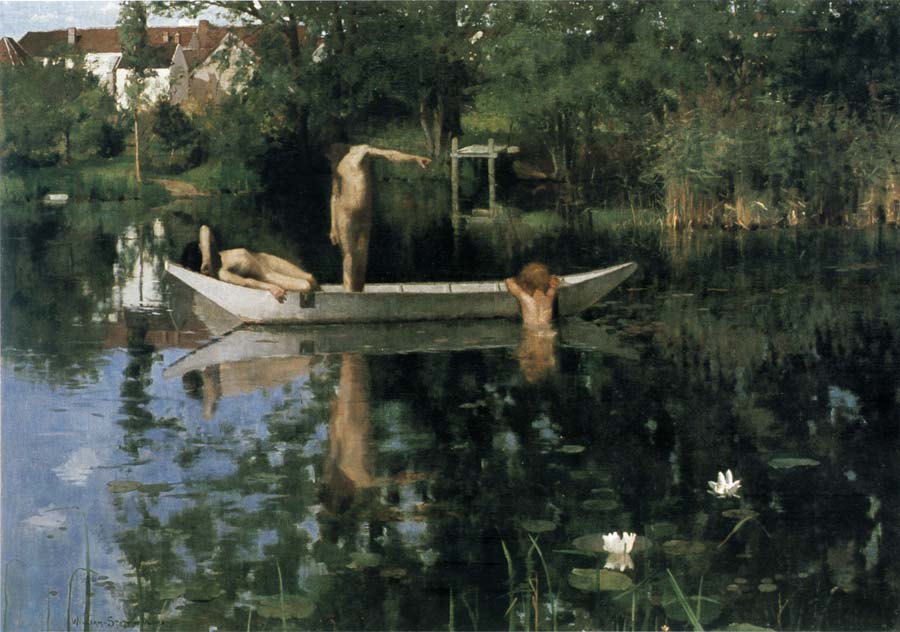 William Stott of Oldham The Bathing Place